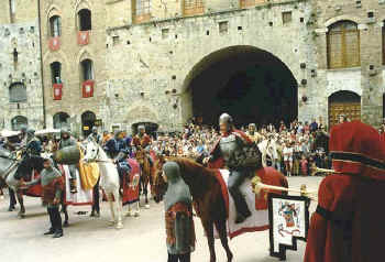 Ferie delle Messi Giostra dei Bastoni San Gimignano